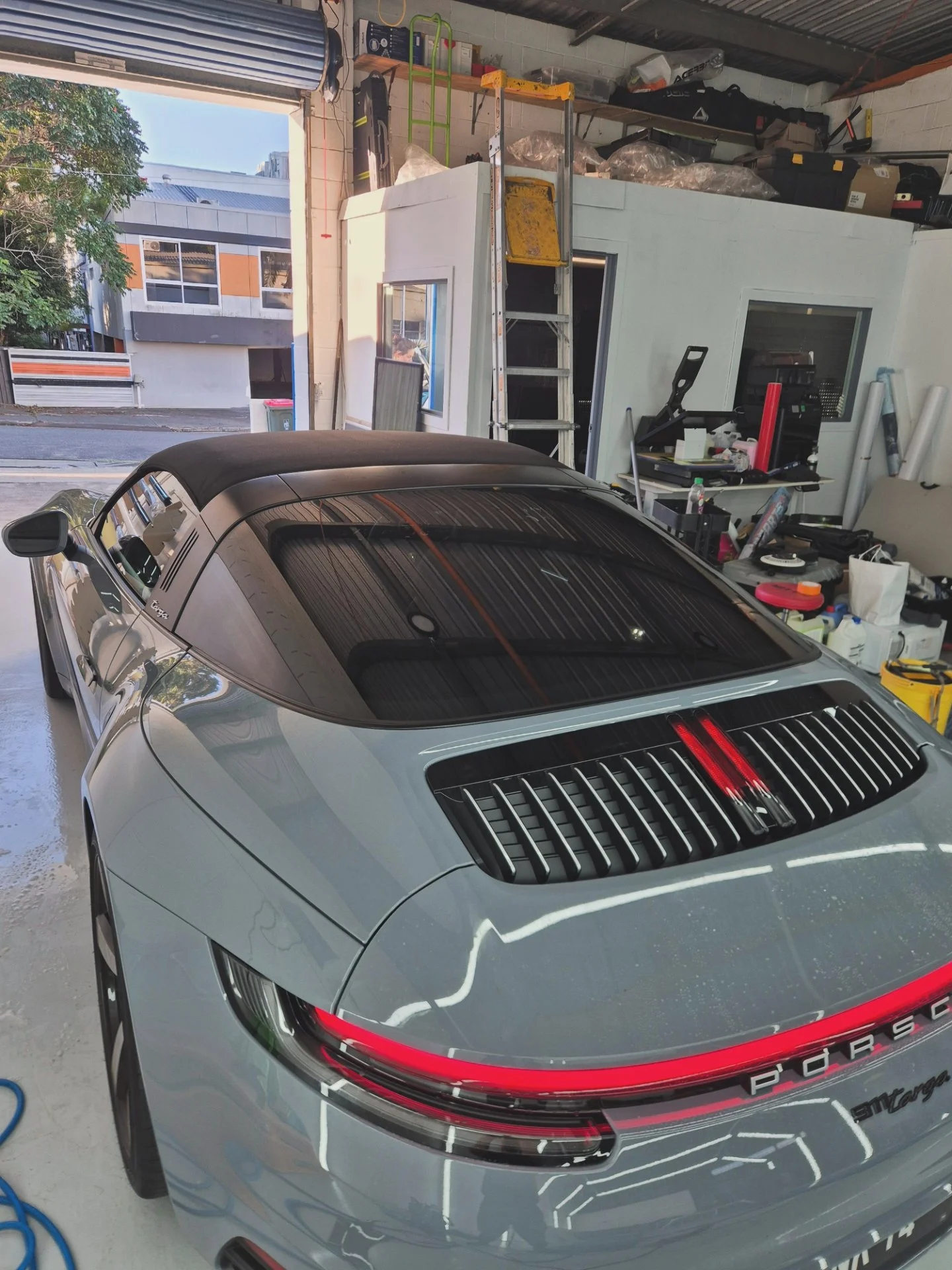 Porsche Targa after tint