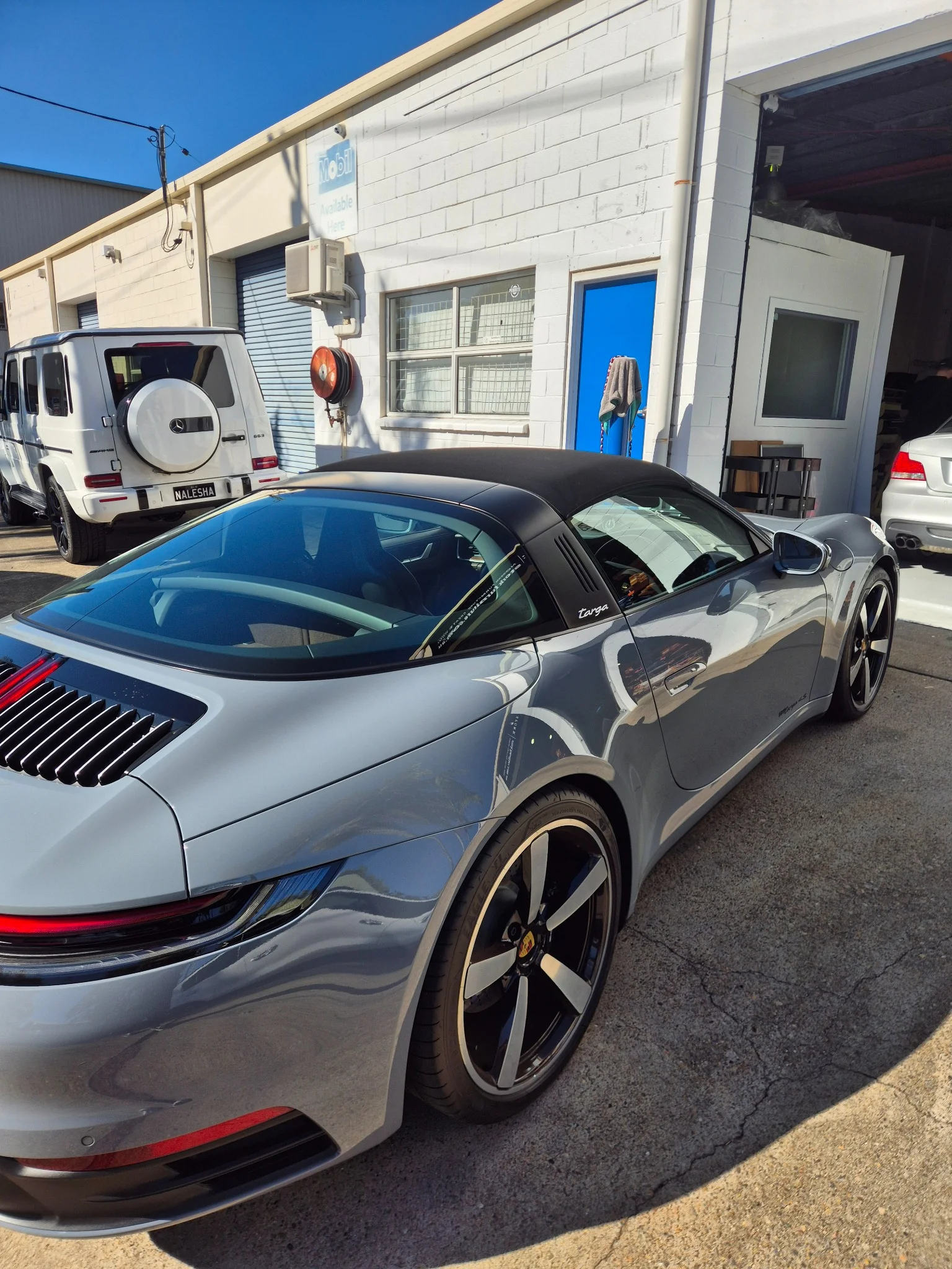 Porsche Targa before tint